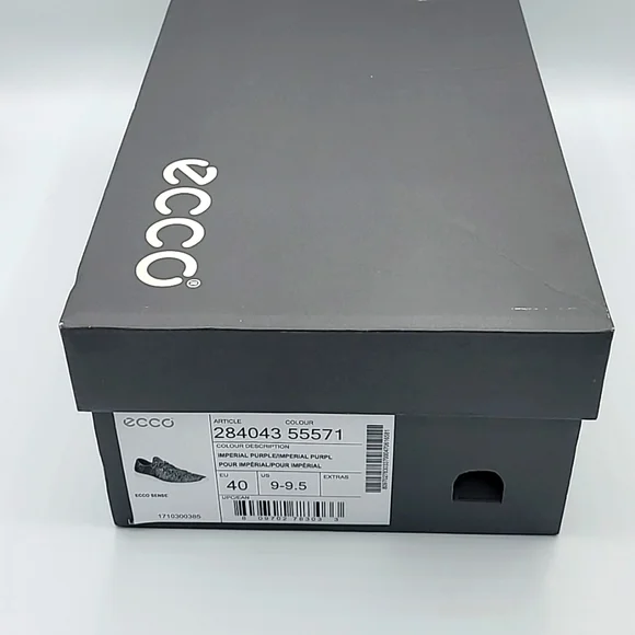 NWB! Ecco Sense Sneaker Imperial Purple Women’s Size 9-9.5 (US) 40 (EU) - Picture 10 of 10